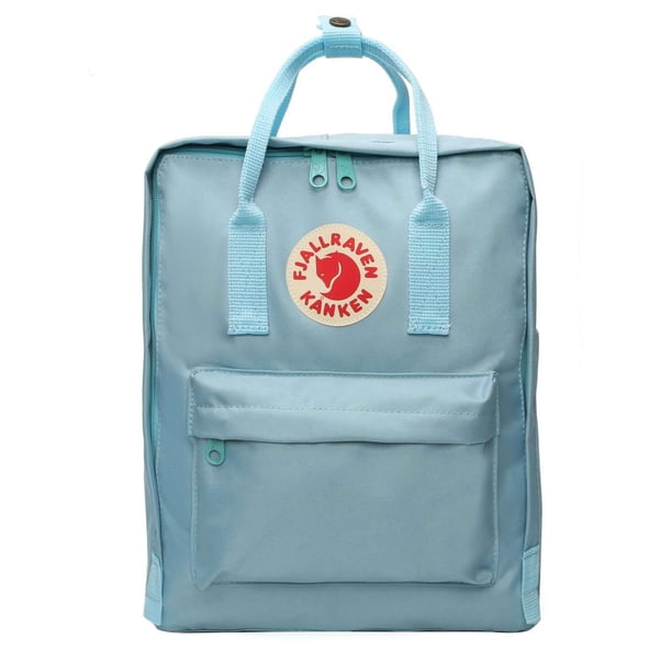 Fjallcuervo-Mochila clásica Kanken Original para hombre y mujer, bolso para ordenadorcielo azul