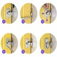 thumbnail image 3 of MYG 304Stainless Steel 90 Degree Buckle Right Angle Hook Lock Bolts For Sliding Door, 3 of 10