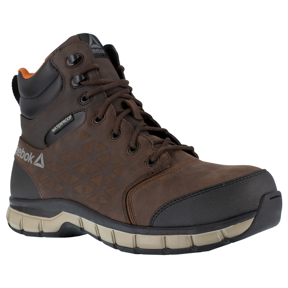 Reebok Work  Mens Sublite Cushion Composite Toe Waterproof Eh  Work Safety Shoes Casual - image 2 of 5