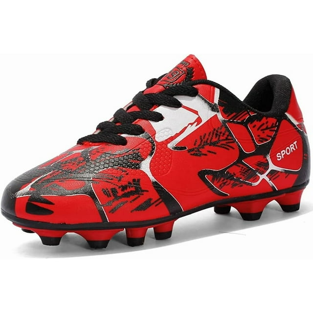 Botas de fútbol para niños y niñas, botas de fútbol para niños FG/AG, zapatos de entrenamiento para niños unisex, botas de fútbol deportivas
