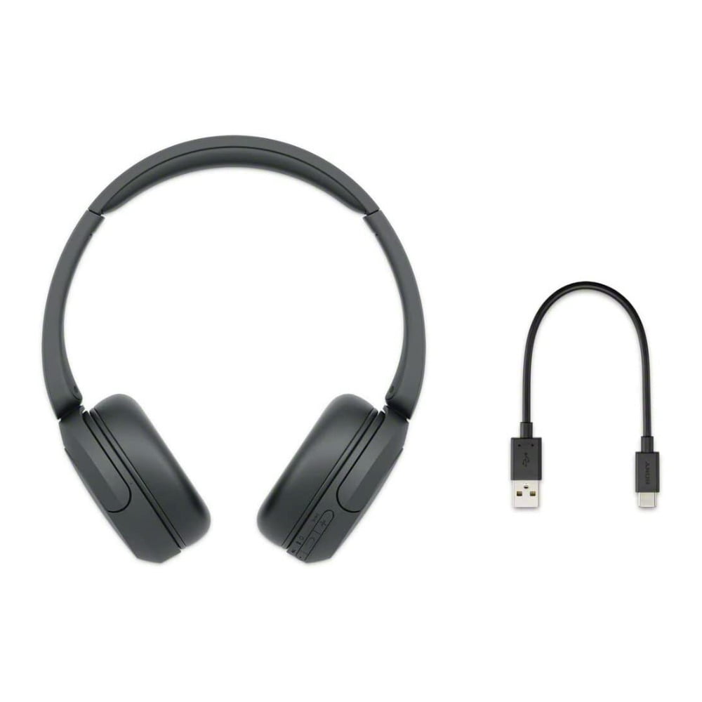 Sony WH-CH510 Wireless On-Ear Headphones Bundle with USB Bluetooth Dongle Adapter