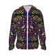 thumbnail image 1 of Balery Colorful Mexican Sudadera ligera de manga larga con capucha y protección solar UPF 50+ para hombre y mujer, ideal para pesca y running-X-Large, 1 of 7