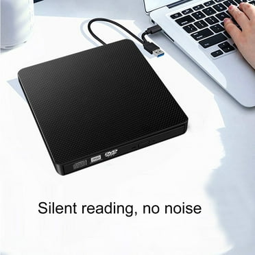 DVD Drive, Multifunctional USB3.0 Type-C External CD-RW Burner DVD Optical Drive CD Writer for PC Computer Laptop