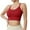 Wine, variant on Bigersell No Underwire Bras for Women Sale Clearance Cami Bras for Women No Underwire Bra Style B2156 V-Neck Back-Smoothing Bras Pull-On Bra Closure Women Size Running Sports Bras for Women White M