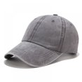 thumbnail image 1 of AMERTEER Unisex Vintage Washed Distressed Baseball Hat Baseball Cap Twill Adjustable Dad Hat, 1 of 2