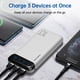 thumbnail image 3 of Power Bank YOBON 10000mAh Delgado con USB C y Doble Salida Blanco, 3 of 8