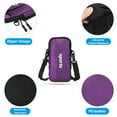 thumbnail image 3 of Bolso Cruzado para Teléfono de Running Uxcell para Mujeres, Bandas de Brazo para Teléfono, Azul, 3 of 6