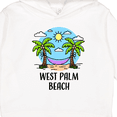 thumbnail image 3 of Inktastic Summer Vacation in West Palm Beach Toddler Hoodie, 3 of 4