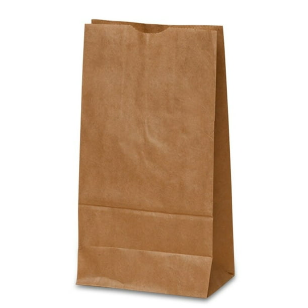Brown Grocery Bags 43/4" X 9 3/4"
