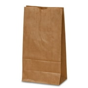 Grocery Bags 6" X 3 5/8" | Quantity: 500 Gusset - 3 5/8" by Paper Mart