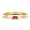 thumbnail image 1 of East-West Stackable Baguette Ring in 10K Yellow Gold, 1 of 3