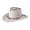 White, variant on Western Denim Curved High Hat Wool Brim Hat Style British Jazz Hat Men And Women White One Size