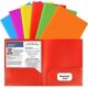 thumbnail image 1 of Plastic Folders with Pockets, 6 Color Heavy Duty Two Pocket Folder Business Card Holder for Office High School, 1 of 5