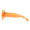 thumbnail image 4 of Womens Oversized Round Sunglasses Vintage Style Shades UV 400 Orange, Black, 4 of 4