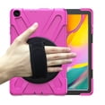 thumbnail image 6 of XYX Case for Samsung Galaxy Tab A 10.1 2019 SM-T510/SM-T515 with 360 Degree Rotating, Hand Strap, Shoulder Strap, Rose, 6 of 7
