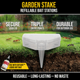 thumbnail image 2 of Catchmaster DEFIANT Outdoor Reusable Garden Stakes Ant Traps (5 Pack) – Kills Ants in Garden, Soil or Mulch - Liquid Ant Killer Bait NOT Included, 2 of 8