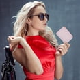thumbnail image 5 of 2pcs Card Holder Wallet Front Pocket Minimalist Leather, Card Holder Wallet for Men & Women, 5 of 5