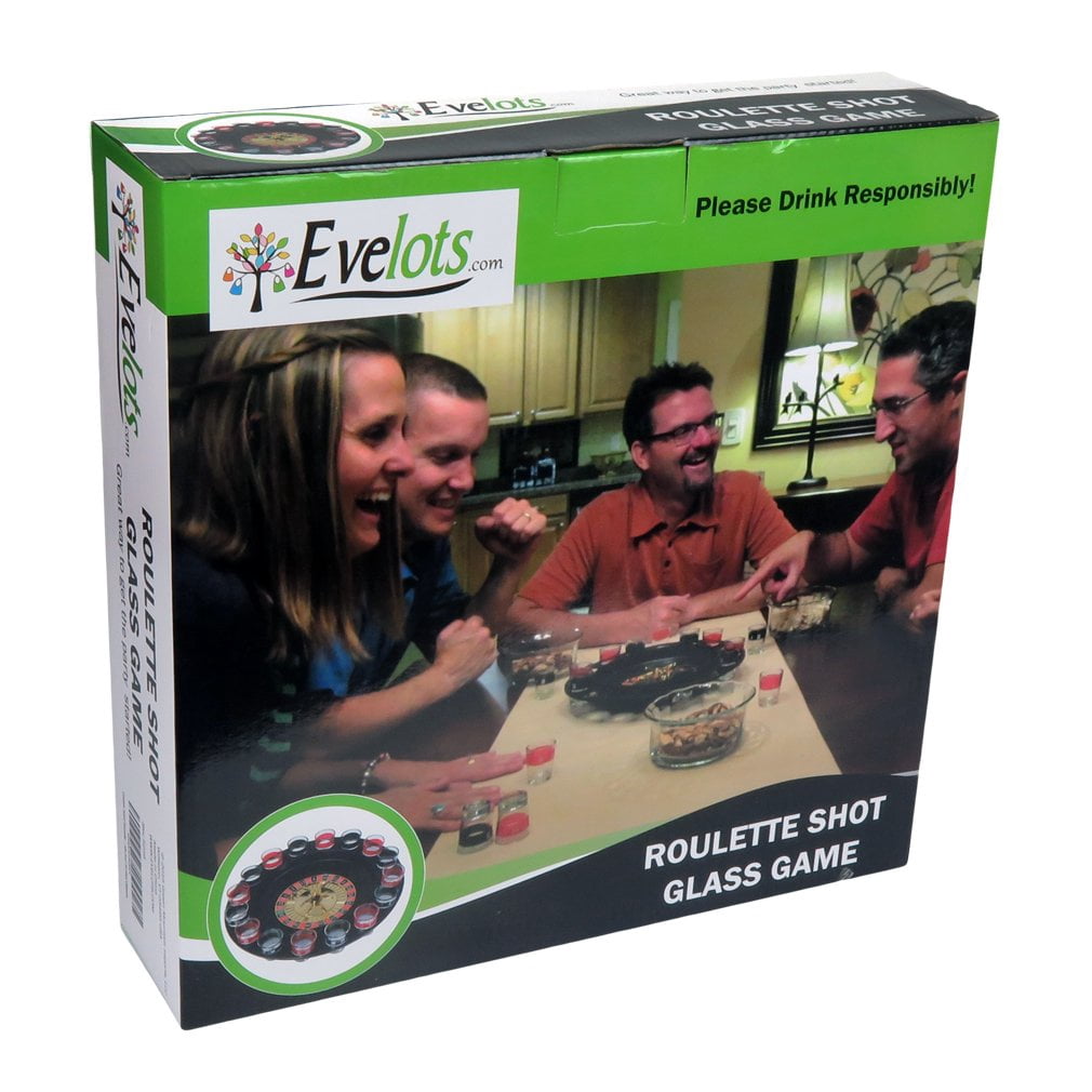 Club Fun&trade; 16-shot Roulette Drinking Game Set