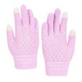 thumbnail image 3 of hengsof Fall Winter Gloves Full Finger for Boys Girls - Kids Thick Thermal Knitted Gloves for Cold Weather 3-8Y, 3 of 5