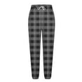 thumbnail image 5 of Mifsaly Plaid Pajama Pants Women Drawstring High Waist Long Pant Soft Cozy Color Block Athletic Joggers Workout Casual Homewear with Pockets 2025, 5 of 6