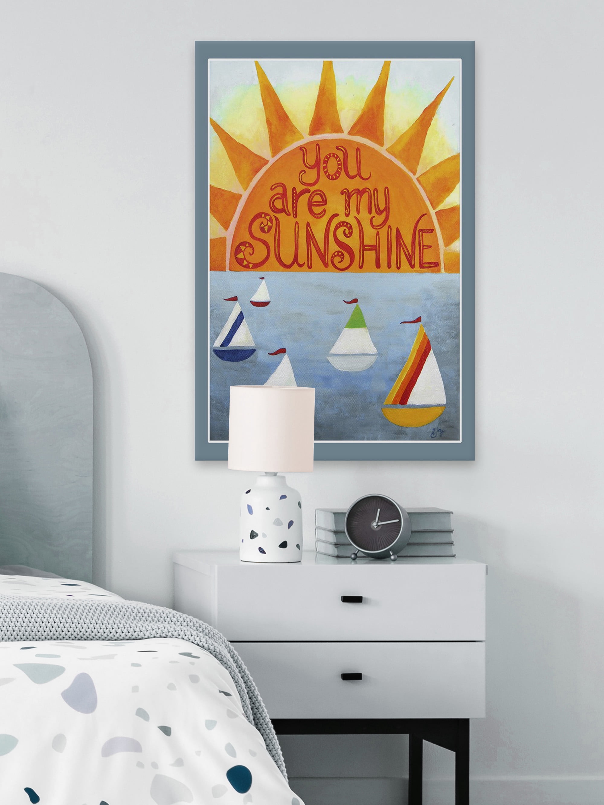 Marmont Hill Sunshine Sailboats II by Nicola Joyner Canvas Wall Art