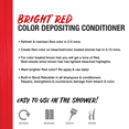 thumbnail image 3 of No Fade Fresh Color Depositing Conditioner with BondHeal Bond Rebuilder, Plant-Based, Vegan, Cruelty-Free 6.4 oz - Bright Red, 3 of 14