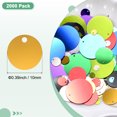 thumbnail image 3 of Uxcell 6-Pack 10 mm Flat Round Loose Sequins Paillettes for Crafts for DIY Projects/Sewing [Dark Gold], 3 of 6