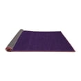 thumbnail image 2 of Ahgly Company Indoor Square Abstract Purple Contemporary Area Rugs, 3' Square, 2 of 4