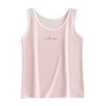 thumbnail image 2 of CYRBOKO Girls Tank Tops, Athletic Cotton Casual Summer Sleeveless Undershirts Pink Size 13-14 T, 2 of 7