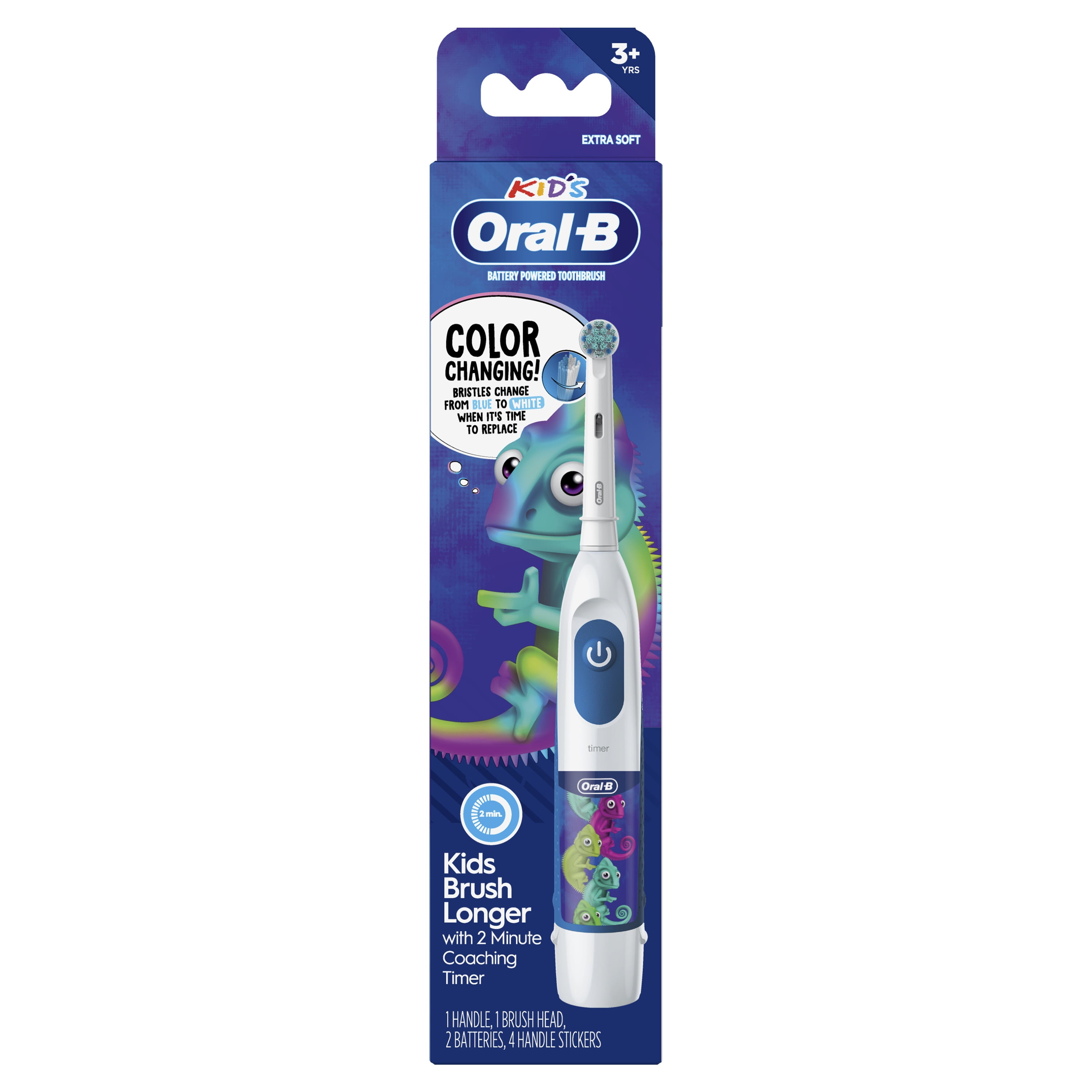 Oral-B Kid's Electric Battery Powered Toothbrush for Ages 3+
