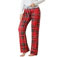 thumbnail image 4 of Unique Bargains Womens Pajamas Yoga Casual Trousers Wide Leg Sleepwear Lounge Pants, 4 of 5