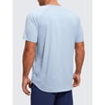 thumbnail image 2 of Remera CRZ YOGA de secado rápido, liviana, chambray azul, talla S, 2 of 6
