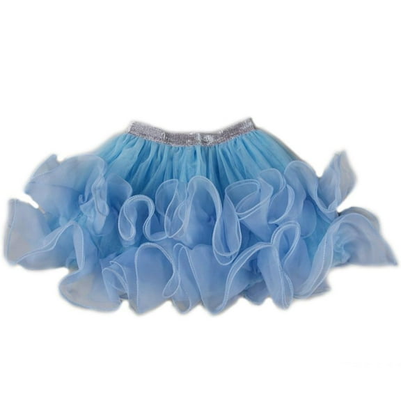 Wenchoice Blue Wave Trim Tutu Skirt Girls S(1Y-2Y)