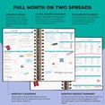 thumbnail image 5 of Clever Fox Budget Planner & Monthly Bill Organizer with Pockets - Black, 5 of 7