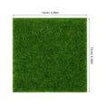 thumbnail image 2 of FENGGUIQU 10Pcs Fake Moss Turf for Home Decor Lifelike Artificial Grass for Balcony Planter Filler, 2 of 7