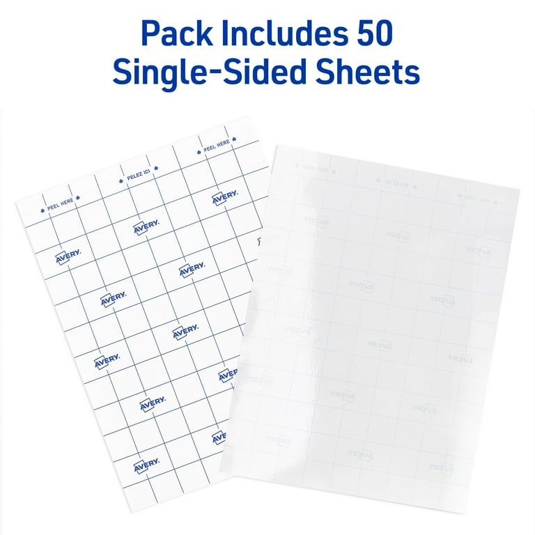 Avery Clear Laminating Sheets, 9" x 12", 50-Pack photo 2