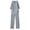 Grey, variant on Gkeoshab Sweaters for Women Tracksuit Sweatsuit Sweatshirt and Sweatpant for Women Men 2 Piece Sets Pullover Sweater Black L
