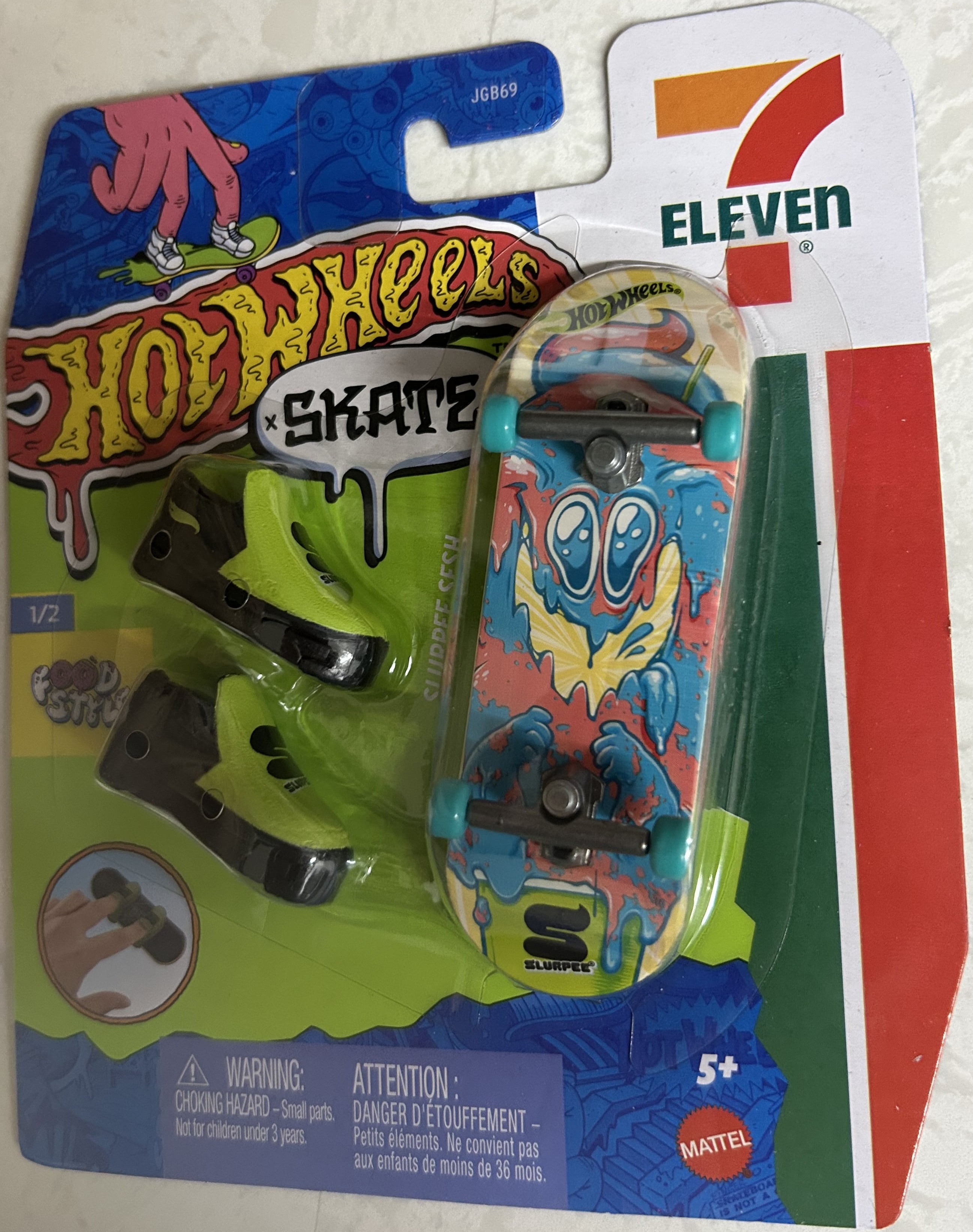 Hot Wheels 7-Eleven Skate Exclusive Set - Food Style (2 Set) Slurpee Hot Dog 2025