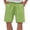 Light Green, variant on Men's Linen Blend Casual Shorts Drawstring Waist Breathable Lightweight for Summer Beach Vacation Poolside Relaxing Linen Shorts,Black,XXL