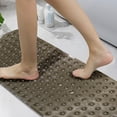 thumbnail image 4 of HongHeng Bathtub and Shower Mats, 39x15 Inch Extra Large Non Slip Soft Bath Tub Mat with Suction Cups and Drain Holes for Bathroom Floor and Keep Tubs Clean, Machine Washable, 4 of 6