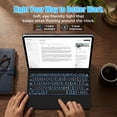 thumbnail image 5 of Magic Keyboard Case for iPad Pro 11" / iPad Air 11"/10.9", Magnetic Stand, Trackpad, 7‑Color Backlit，Black, 5 of 8