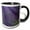 Black/White, variant on 3drose, Washington, Sequim. Lavender Farm - Us48 Csl0151 - Charles Sleicher, 11oz Two-tone Black Mug