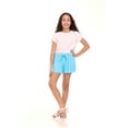 thumbnail image 5 of Pink Angel Butterfly Girls’ Flowy Athletic Shorts with Phone Pocket Double Layered Design, 5 of 12