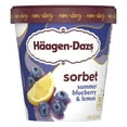 thumbnail image 4 of Haagen-Dazs Summer Blueberry and Lemon Sorbet, 14 fl oz, 4 of 11