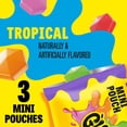 thumbnail image 3 of Gushers Tropical Fruit Flavored Snacks, Mini Pouches, 3 Count, 1.32 oz, 3 of 16