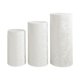 thumbnail image 1 of 3 piezas de cubiertas de soporte cilíndricas para decoración de manteles, cubierta de soporte de pedestal cilíndrico Blanco, 1 of 9