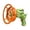 A, variant on Dinosaur Bubble , Automatic Bubble Blower Machine with 360° Rotating Wand, Handheld Dino Bubble Maker Outdoor Summer