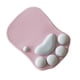 thumbnail image 1 of Alfombrilla de ratón con diseño de pata de gato, multiusos, resistente al deslizamiento, ergonómica, con soporte para muñeca, para el hogar, la oficina, el trabajo, color rosa dulce, 1 of 5