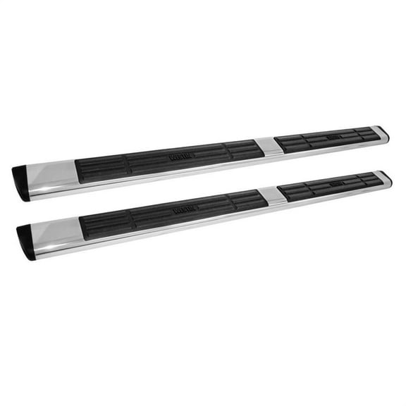 Westin 22-6030 85" X 6" Polished Stainless Steel Oval Side Bar