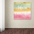 thumbnail image 3 of Trademark Fine Art "Rainbow Seeds Painted Pattern XIV Life" Canvas Art by Lisa Audit, 3 of 3